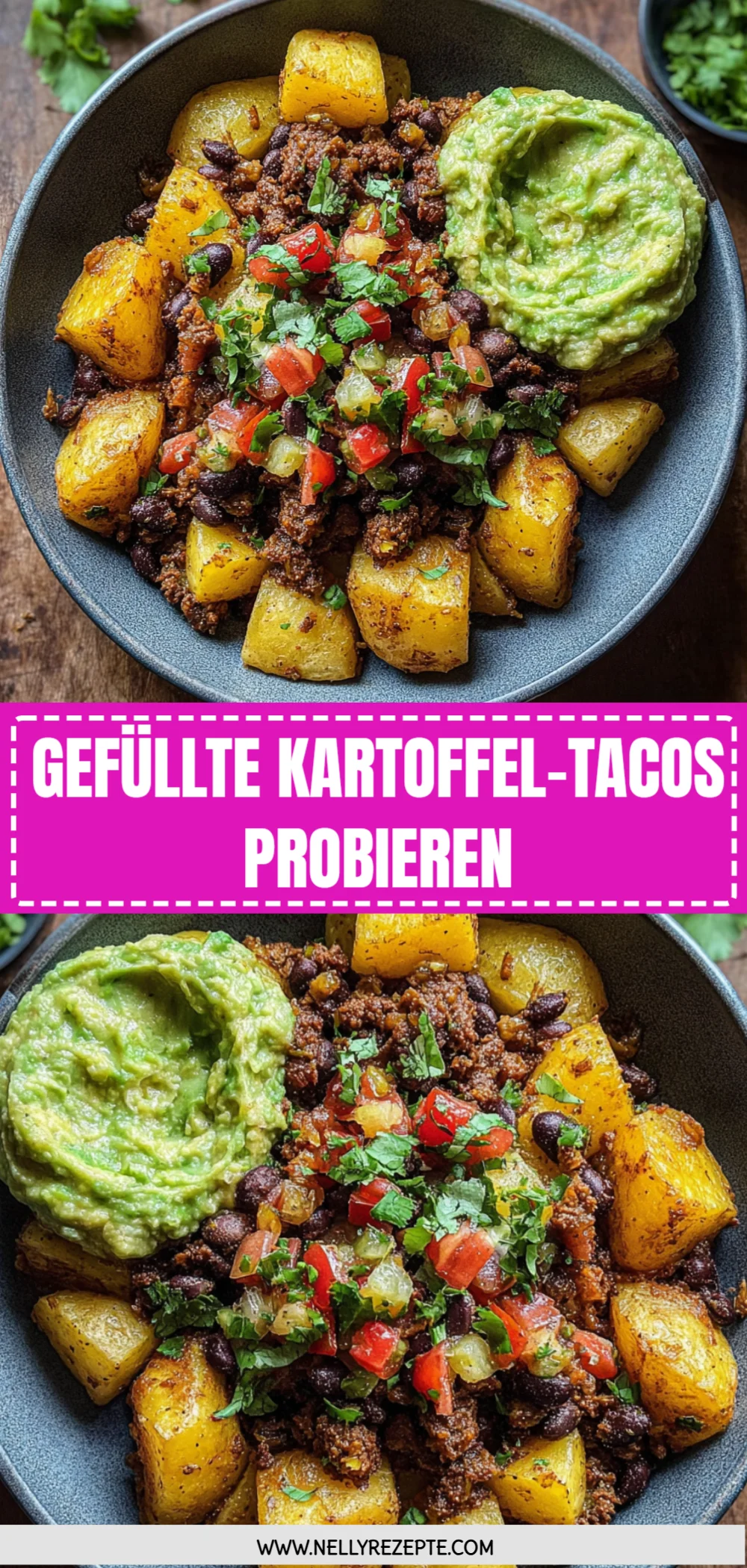 Gefüllte Kartoffel-Tacos probieren