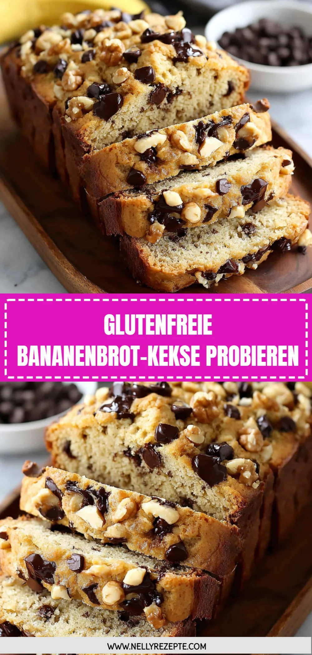 Glutenfreie Bananenbrot-Kekse probieren
