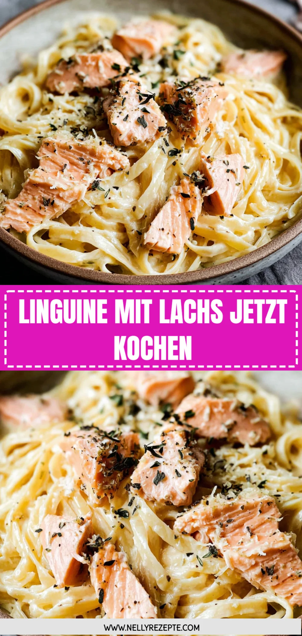 Linguine mit Lachs jetzt kochen